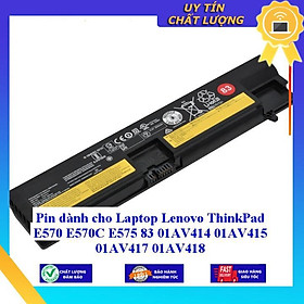 Pin dùng cho Laptop Lenovo ThinkPad E570 E570C E575 83 01AV414 01AV415 01AV417 01AV418 - Hàng Nhập Khẩu New Seal