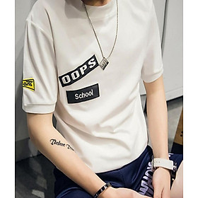 Áo T-shirt nam, cổ tròn, cộc tay, họa tiết in hoa, phong cách cá tính, phong cách Hàn TA73