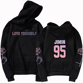 Áo Hoodie BTS Jimin Áo nỉ thu đông dài tay kpop