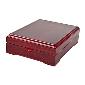 Modern Wooden Display Box Storage Box Durable for Desktop
