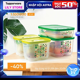 Mua Bộ 4 Hộp Bảo Quản Thực Phẩm Tupperware Vensmart Vens 4