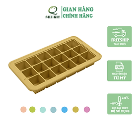 Mua Khay làm đá bằng silicone - Vàng