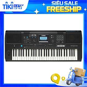 Đàn Organ Yamaha PSR E473, Bàn Phím Cảm Ứng Lực Và Hệ Thống Loa Mạnh Mẽ - Hàng Chính Hãng