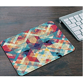 Mua Miếng lót chuột họa tiết kim cương nhiều màu sắc ( 21x26x3)