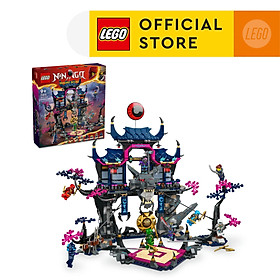 LEGO NINJAGO 71813 Đồ chơi lắp ráp Tu viện bóng tối của mặt nạ sói (1190 Chi Tiết)