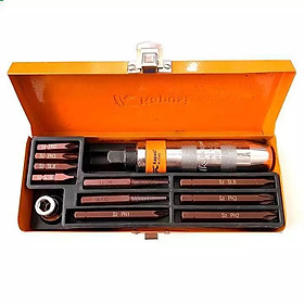 Mua Bộ tô vít đóng đảo chiều cao cấp Kapusi JAPAN 12 chi  có mũi vít nhổ ốc gãy  vặn ốc vít hư toét