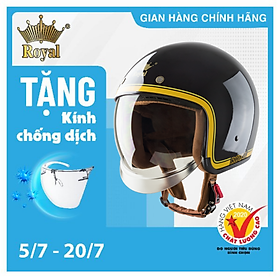 Nón bảo hiểm 3/4 đầu Royal M139 Design V10