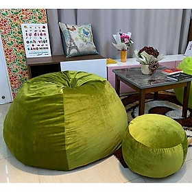 Mua Ghế lười hạt xốp size L rẻ nhất TPHCM - đủ màu