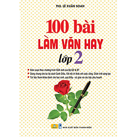 Sách 100 bài làm văn hay lớp 2 - ndbooks