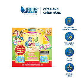 Nước Yến Sào Kid Grow 12% Vị Cam - Khánh Hòa Nutrition - Block 6 Lọ x 70 ML