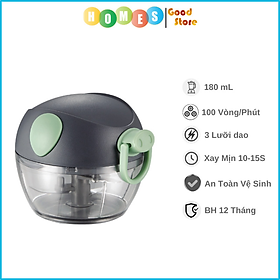 Mua Máy Xay Thực Phẩm Khô  Tươi Tỏi Ớt Tiện Lợi 180 ML - Hàng Nhập Khẩu