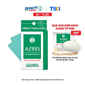 Phim Thấm Dầu Acnes Oil Remover Film 50 Tờ