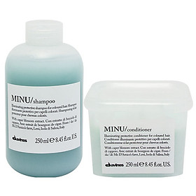 Cặp dầu gội xả Davines Minu dành cho tóc nhuộm Shampoo & Conditioner 250ml