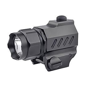 L-ED T-actical HandGun Torch Lamp P-istol Flashlight 230LM 2 Working Modes for Shooting Fishing Cycling Hiking Training