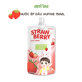 Nước Ép Dâu auFine Strawberry Juice Drink 150ml