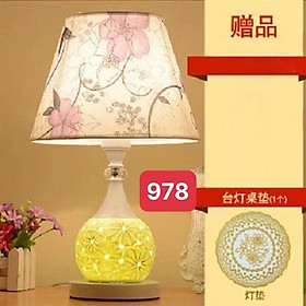Mua Đèn ngủ sứ để bàn 2 chế độ công tắc-Có tăng giảm độ sáng(8978)
