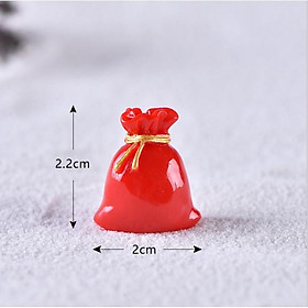 Mua KHO-HN * Mô hình ông già Noel  người tuyết  gói quà Giáng sinh cho các bạn trang trí tiểu cảnh  móc chìa khóa  DIY