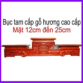 Mua đế tam cấp tam sơn gỗ hương nhiều kích cỡ