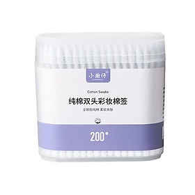 Mua ( COMBO) 2 Hộp 400 Chiếc Tăm Bông Ngoáy Tai 2 Đầu - Siêu Sạch - Đa Năng - Tiện Dụng