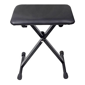 Piano Bench Adjustable Height Non Skid for Electronic Piano Guitar Drum