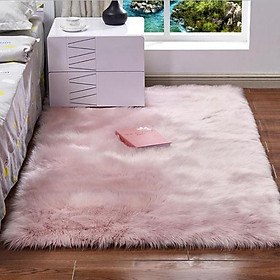 Mua Thảm lông phòng ngủ cao cấp - 1m x 1 8m