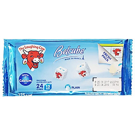 Phô Mai Belcube vị plain 24 viên - gói 125gr