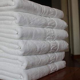 Mua Khăn tắm khách sạn cao cấp cotton mềm mịn  thấm nước xuất dư 70x140cm