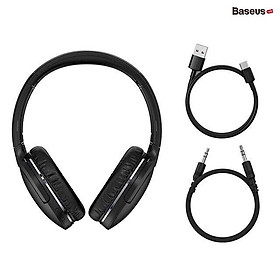 Tai nghe chụp tai chính hãng không dây cao cấp dành cho Baseus Encok D02 Stereo (Bluetooth Wireless Hifi Surround Headphone)