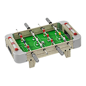 Desktop Football Table Tabletop Football Soccer Pinball Games Wooden DIY for Kids Adults