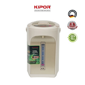 Bình thuỷ điện KIPOR KP-EP642 - 4,2L - Ruột bình inox 304 -  Đun sôi nhanh, có tay cầm, chế độ tự bật, tự ngắt, 3 chế độ lấy nước - Hàng chính hãng