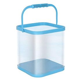 Fishing Bucket Large Capacity Lightweight Clear for Gardening Camping Travel