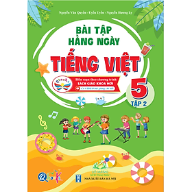 Sách - Bài Tập Hằng Ngày Tiếng Việt Lớp 5 - Tập 2 - Cánh Diều ( 1 Cuốn ) #huongbook