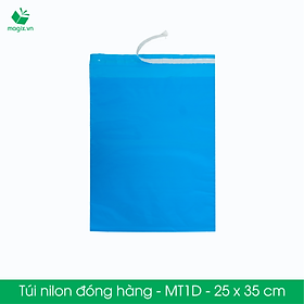 MT1D - 25x35 cm - Túi nilon gói hàng - 100 túi niêm phong đóng hàng