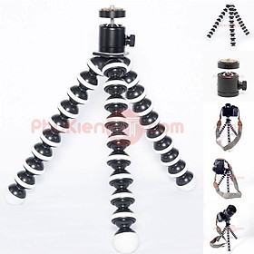 Bộ chân máy ảnh bạch tuộc lớn và đầu bi chân máy ảnh cao cấp toàn thân kim loại