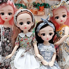 BÚP BÊ BABY BJD MẮT ĐÁ 30cm có khớp linh hoạt