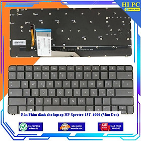 Bàn Phím dành cho laptop HP Spectre 13T-4000 (Màu Đen) - Hàng Nhập Khẩu