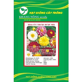 Hạt Giống Hoa Thược Dược Mix Màu KNS3671 - Gói 30 hạt