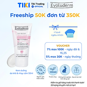 Kem dưỡng ẩm phục hồi và nuôi dưỡng làn da Evoluderm 50ml
