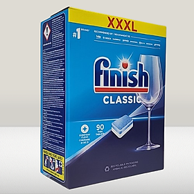 Viên rửa bát Finish Quantum 54 viên hương chanh