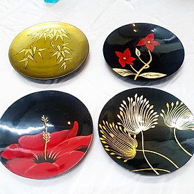 Mua Đĩa sơn mài họa tiết phong phú