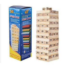 BỘ CHƠI RÚT GỖ LOẠI TO 48 miếng