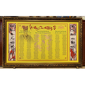 Mua Tranh lời dạy của khổng tử - IN170