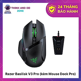 Mua Chuột Razer Basilisk V3 Pro (kèm Mouse Dock Pro) - Mới  hàng chính hãng