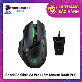 Chuột Razer Basilisk V3 Pro (kèm Mouse Dock Pro) - Mới, hàng chính hãng