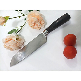 Mua DAO BẾP SANTOKU -DAO THÁI  GỌT HOA QUẢ MÃ ADT116