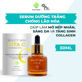 Hình ảnh Serum Trẻ Hóa Làn Da, Chống Lão Hóa, Giảm Thâm, Trắng Sáng, Đều Màu Da - A&M Research, INC - Beauty Skin VITA-C - 30ml