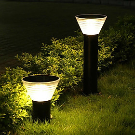 Đèn LED Trang Trí Sân Vườn NLMT Hình Trụ Cao Cấp Chiếu Sáng Lối Đi, Trang Trí Dẫn Lối Công Viên, Biệt Thự Sân Vườn