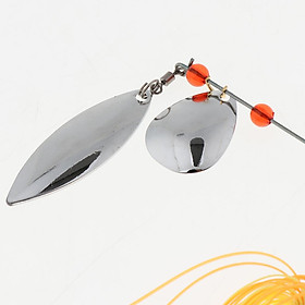 15g Hard Metal Fishing Lure Spinner Bait Spoon Tackle Bass Crankbaits