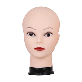 Female Head Model Mannequin Wig Hair Glasses Manikin Display