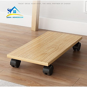 Mua Kệ để CPU máy tính KCPU.02 gỗ MFC/MDF dày dặn 17mm - kệ để máy in có bánh xe chịu lực tốt